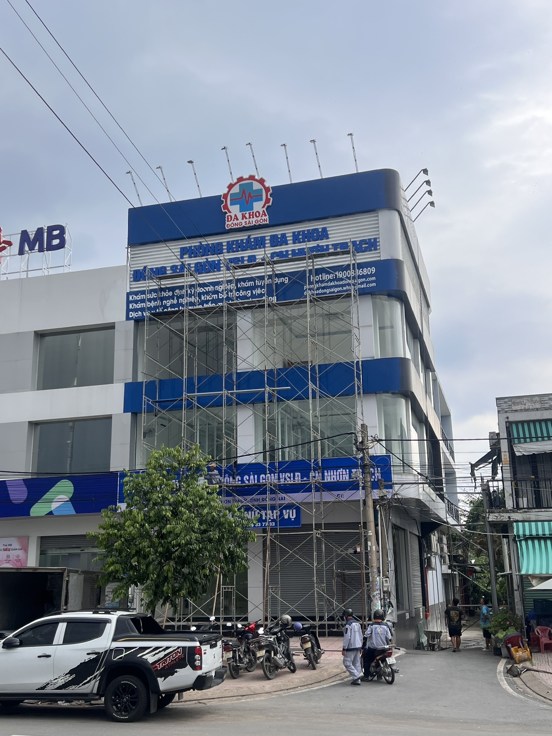 CẢI TẠO VÀ NÂNG CẤP PHÒNG KHÁM ĐA KHOA ĐÔNG SÀI GÒN – CN NHƠN TRẠCH